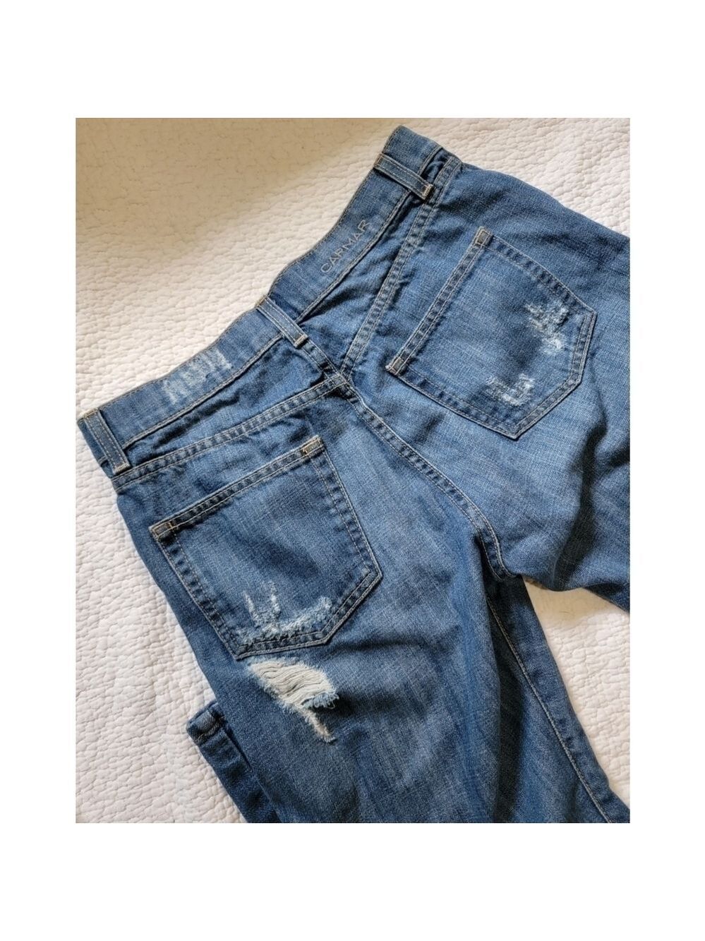 Carmar Distressed Jeans - Picture 4 of 8